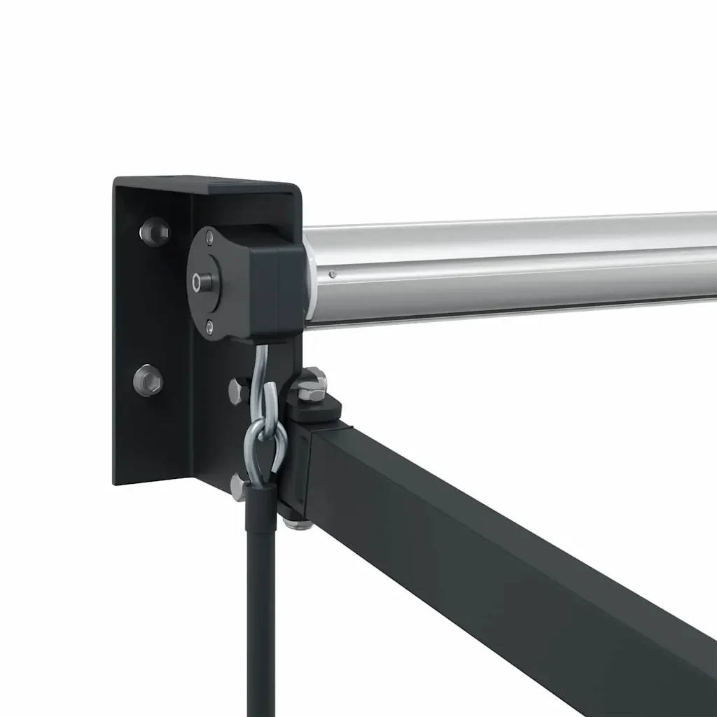 Tenda da Sole Antracite 4,5 × 3 m Metallo - Image 8