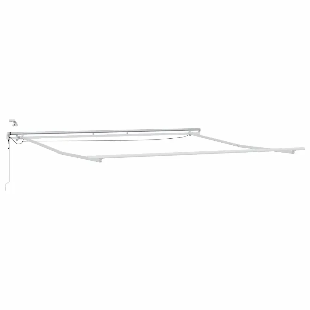 Struttura della tenda Bianco 500 × 350 cm Alluminio 313227 - Image 2
