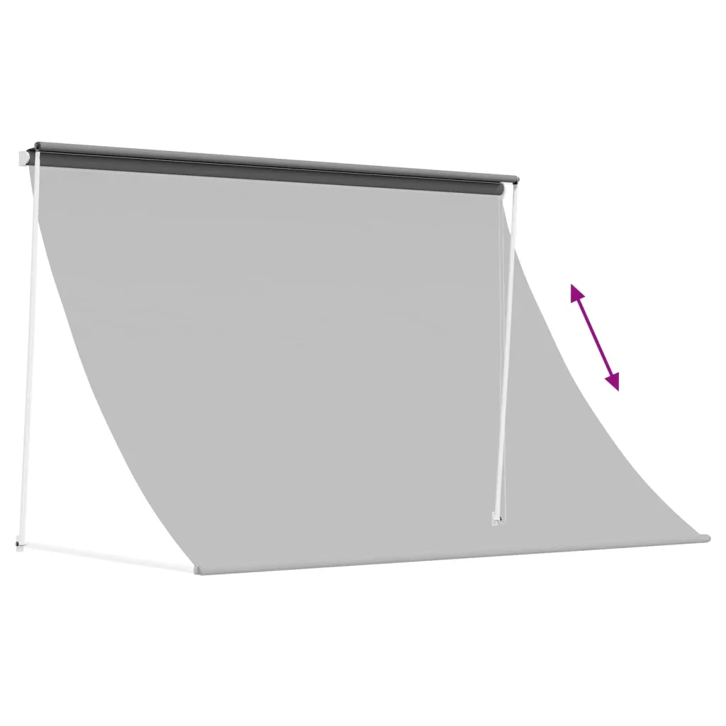 Tenda da Sole Grigio Chiaro 100 x 150 cm - Image 5