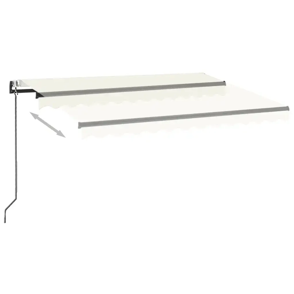 Tenda da Sole Retrattile Automatica 300x250 cm Crema - Image 3