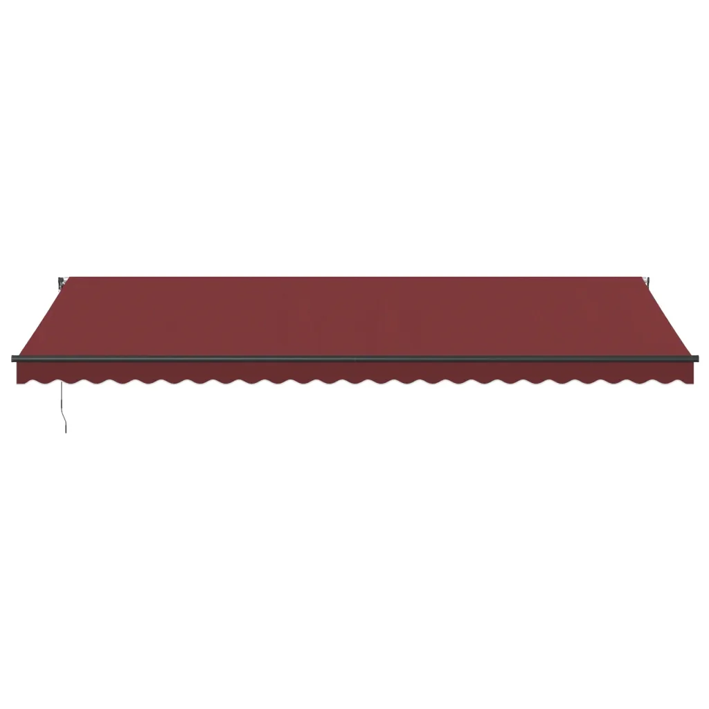 Tenda da Sole Retrattile Automatica Bordò 600x350 cm 3215012 - Image 3