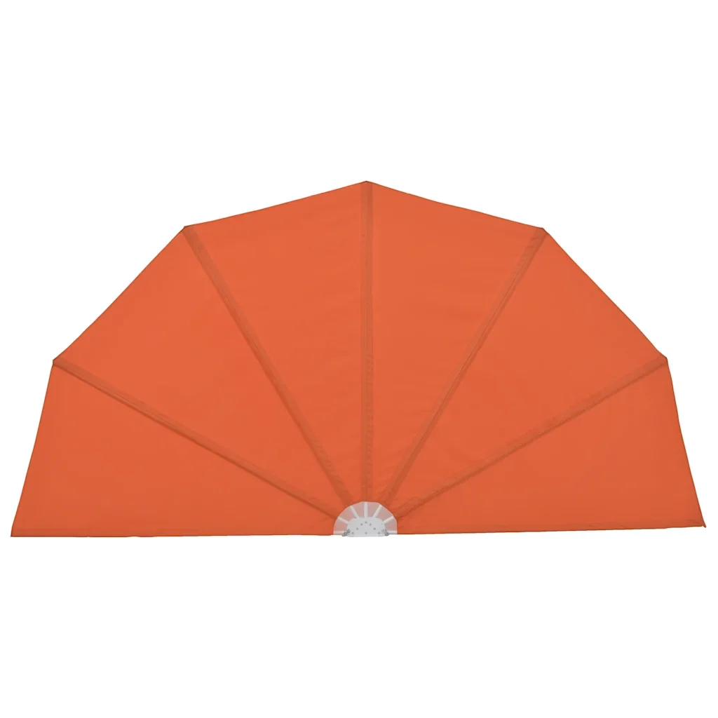 Tenda Laterale per Terrazza Pieghevole Terracotta 160 cm 44579 - Image 2