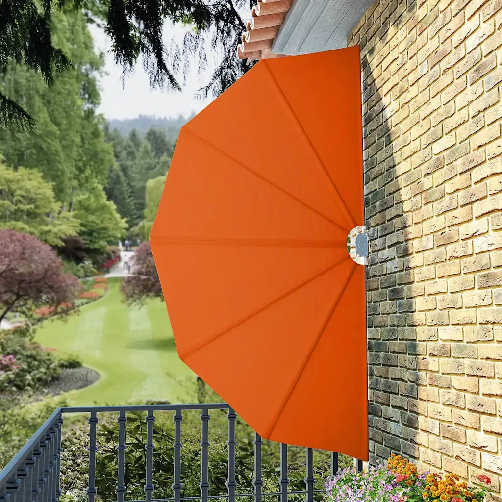 Tenda Laterale per Terrazza Pieghevole Terracotta 160 cm 44579 - Image 4