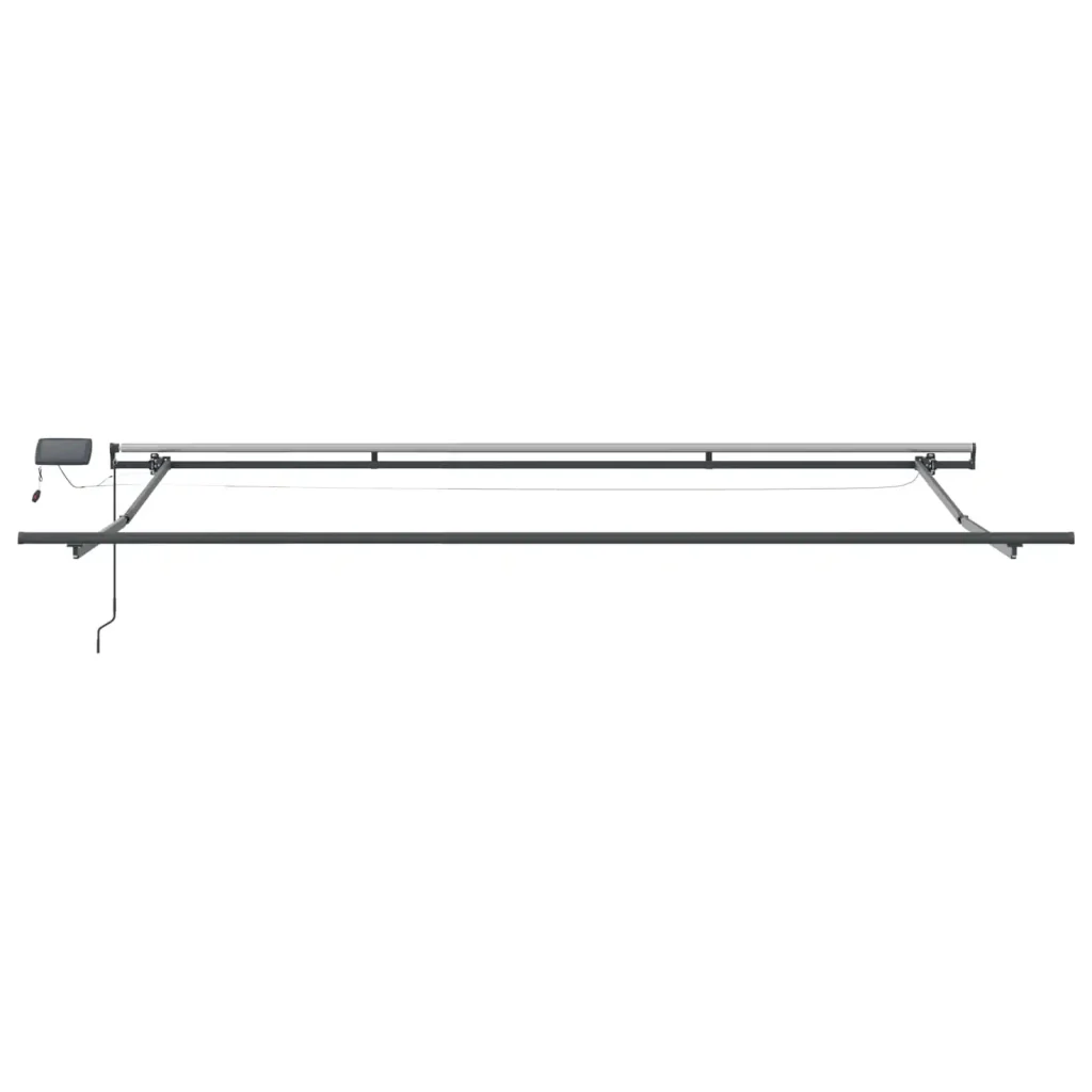 Tenda retrattile Verde e Bianco 500 × 300 cm 3331464 - Image 9