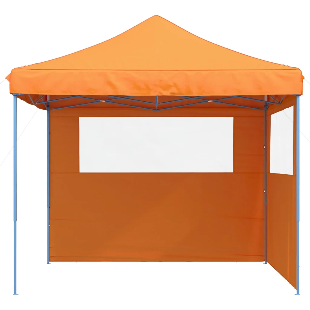 Tenda Party Arancione 292 x 292 x 315 cm Tessuto Oxford 42023562 - Image 3