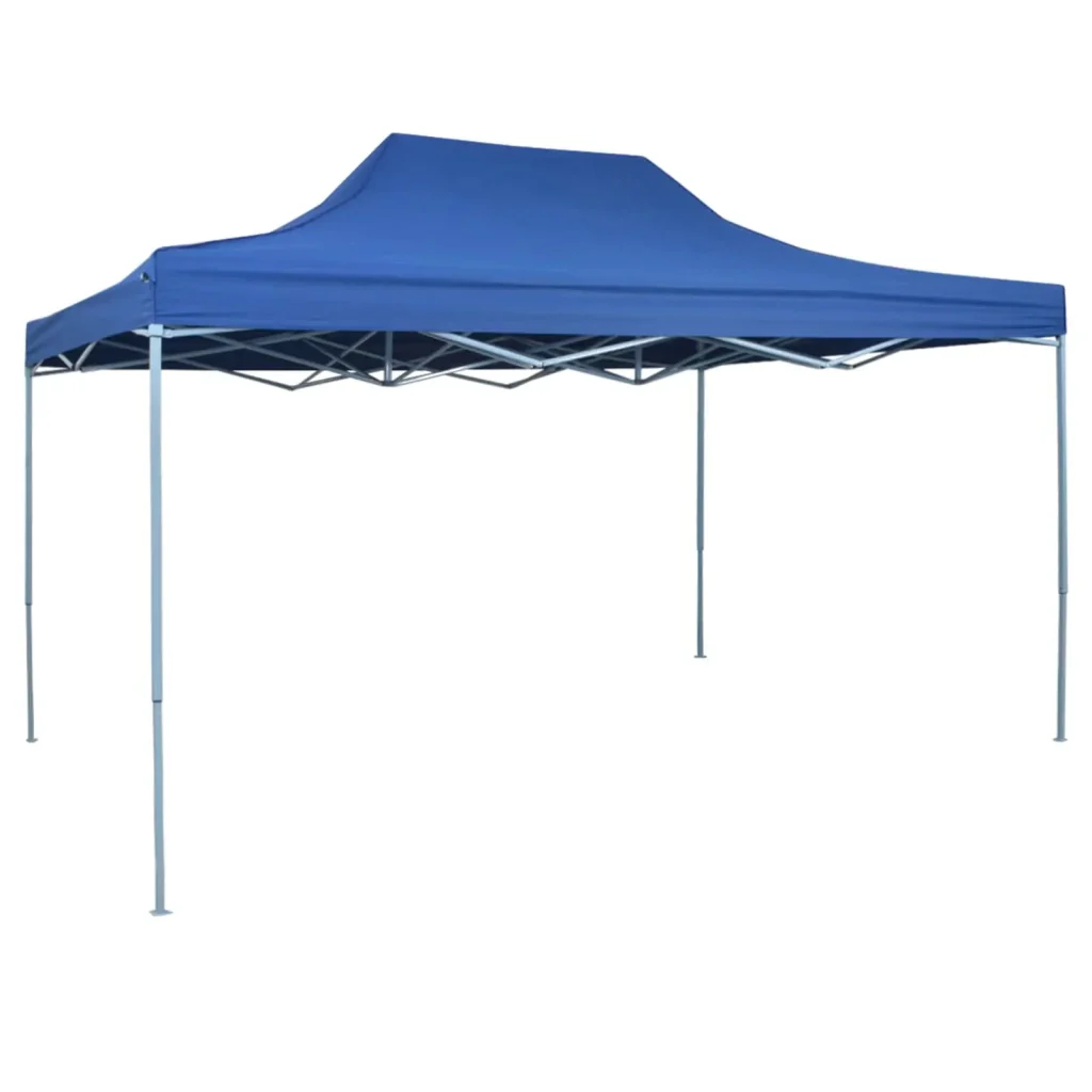 Tenda Party Blu 291 x 431 x 315 cm Tessuto Oxford 42023608