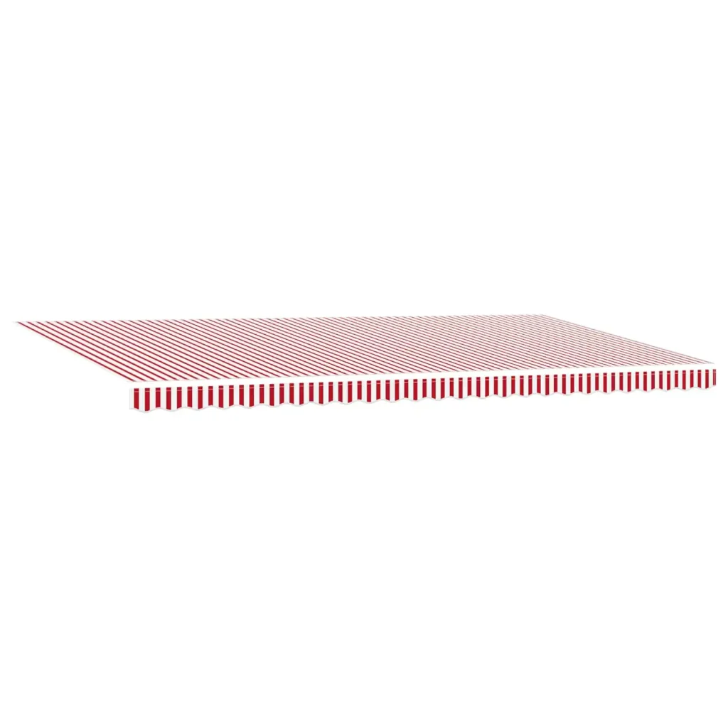 Tenda retrattile Rosso e Bianco 600 × 350 cm 3331723 - Image 4