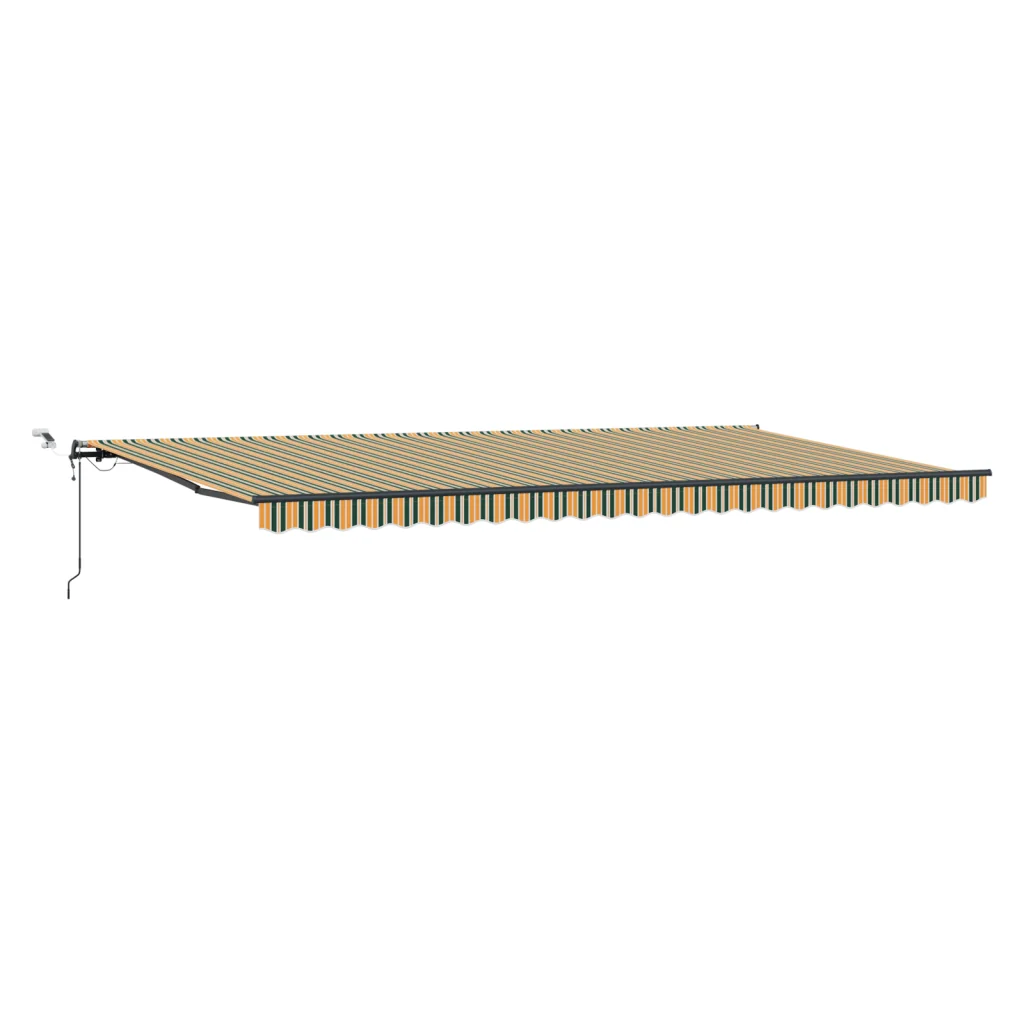 Tenda Retrattile Automatica con LED Verde e Giallo 600x300 cm - Image 2