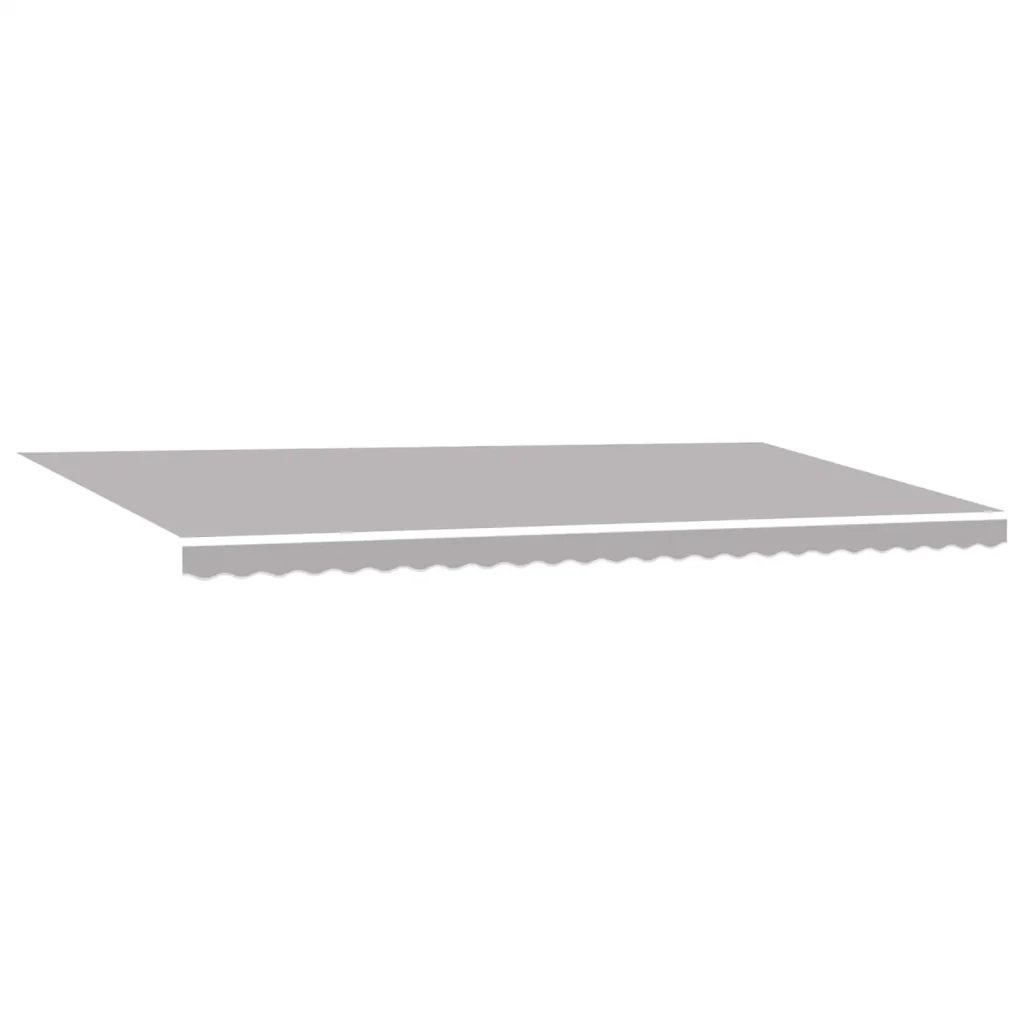 Tenda retrattile Grigio Chiaro 600 × 350 cm Tessuto e Alluminio 3331771 - Image 4
