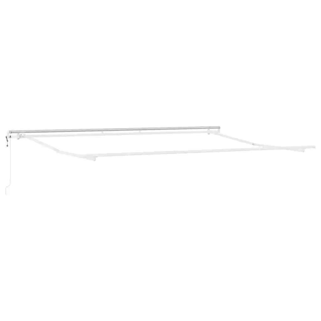 Tenda retrattile Verde e Bianco 500 × 300 cm 3331461 - Image 4