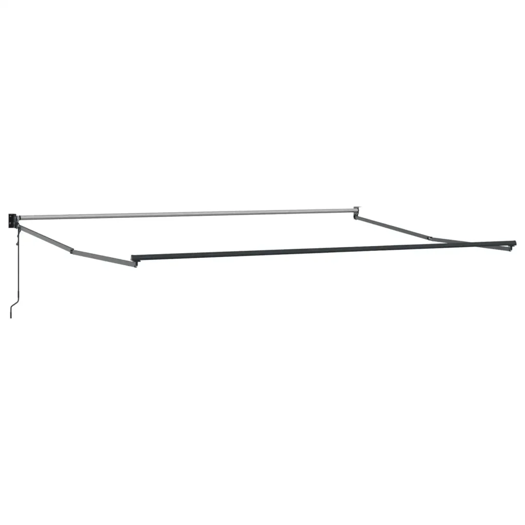 Tenda retrattile Verde e Bianco 500 × 300 cm 3331470 - Image 5