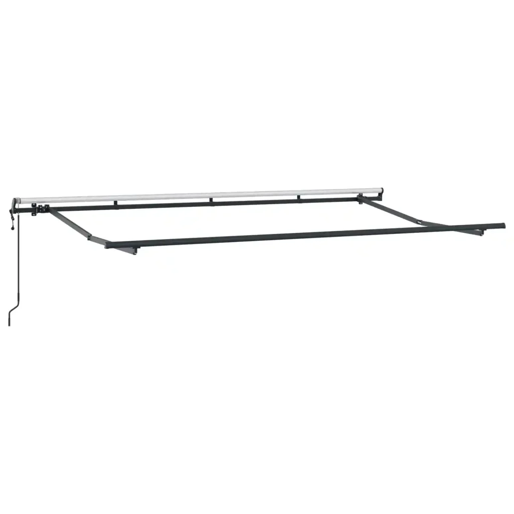 Tenda Retrattile Giallo 350 x 200 cm Tessuto 3329648 - Image 5