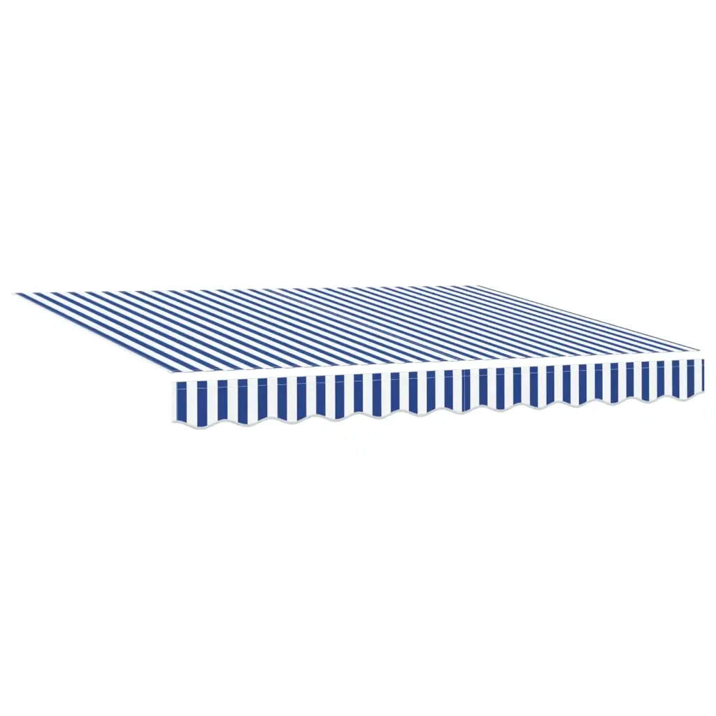 Tenda retrattile Blu e Bianco 3 x 2 m 3418885 - Image 4
