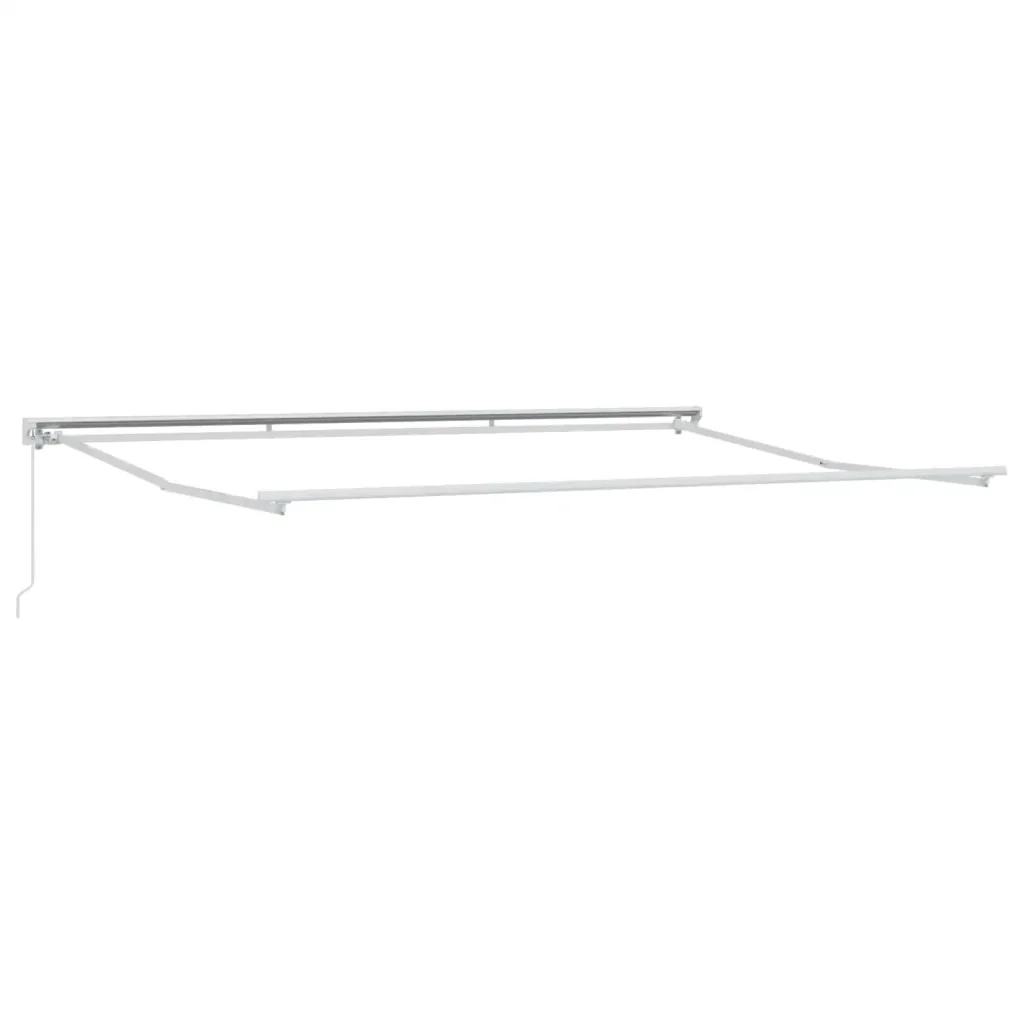 Tenda retrattile manuale Borgogna 5 × 3,5 m 3420349 - Image 3