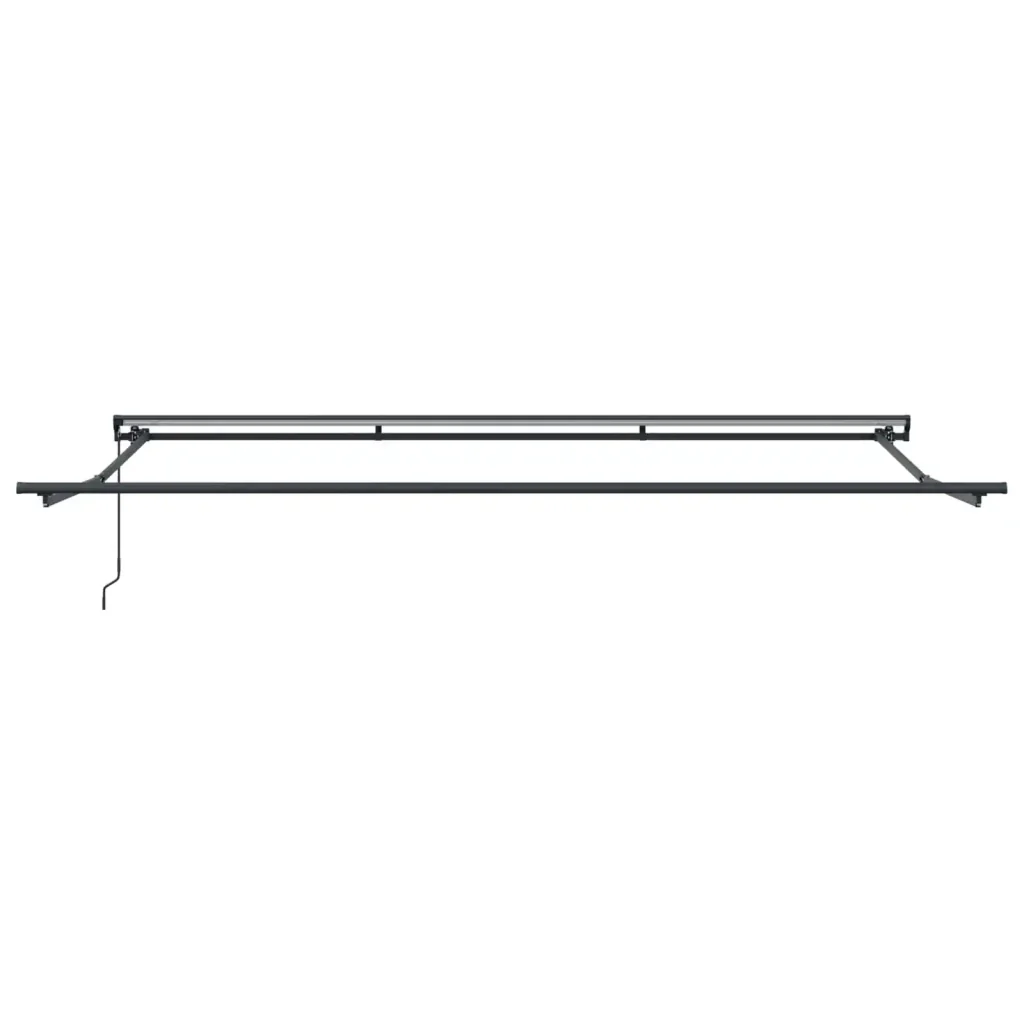 Tenda retrattile manuale Borgogna 5 × 3,5 m 3420482 - Image 5
