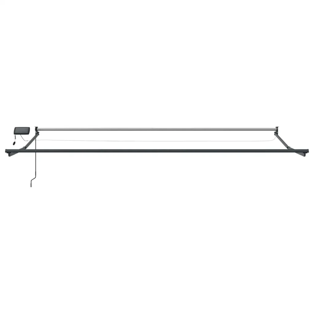 Tenda retrattile manuale con LED 4,5 × 3 m - Image 5