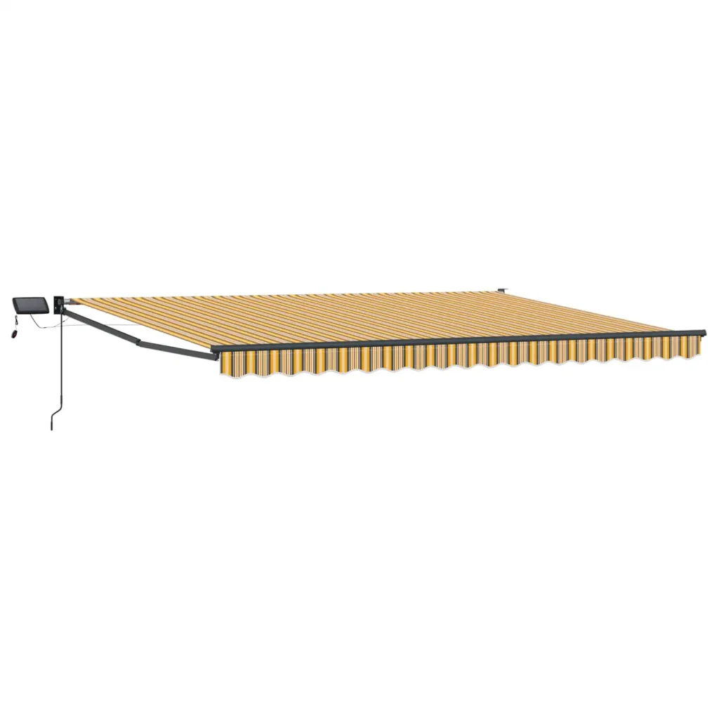 Tenda retrattile manuale con LED 5 x 3 m - Image 2