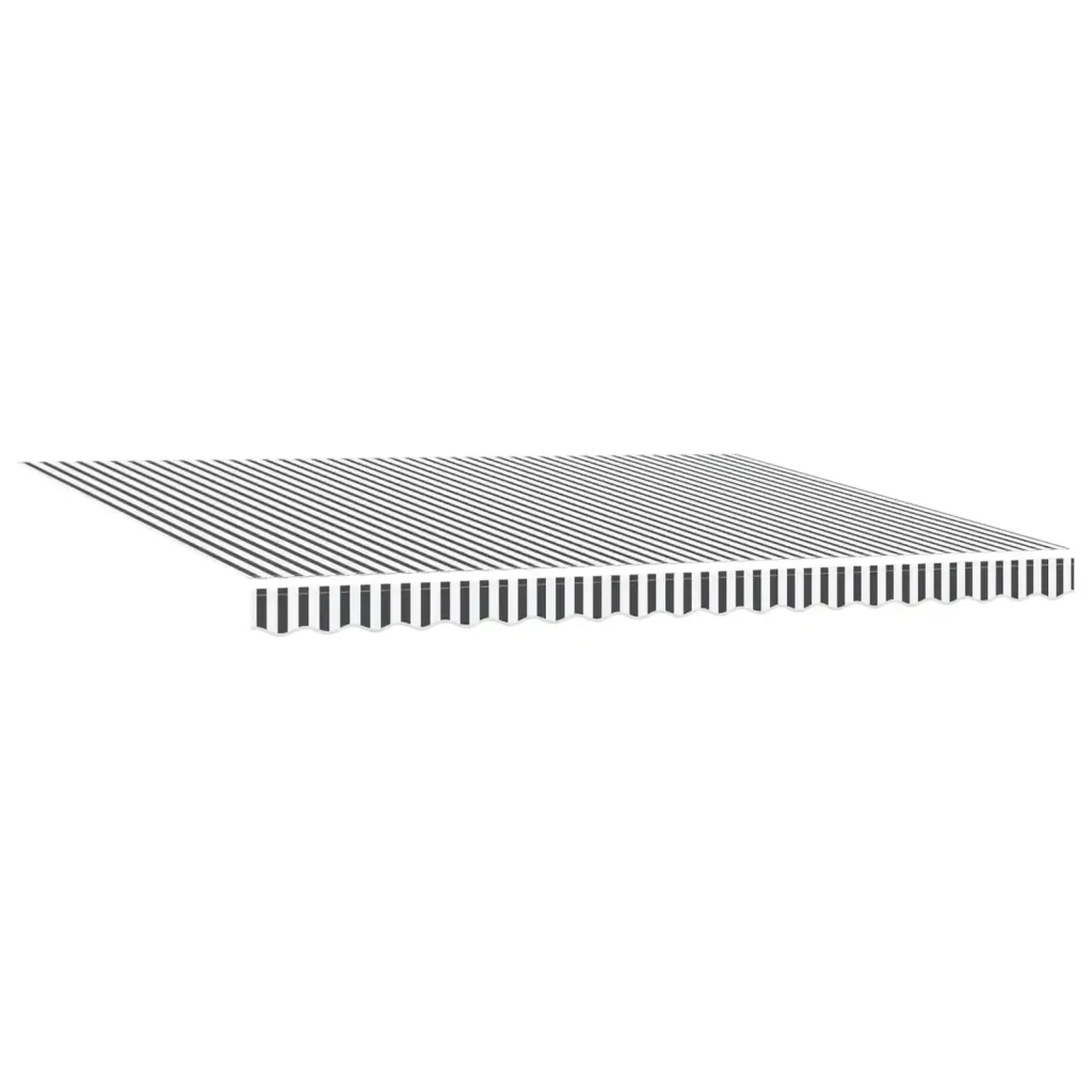 Tenda retrattile manuale con LED Antracite e Bianco 4 x 2 m 3419405 - Image 5