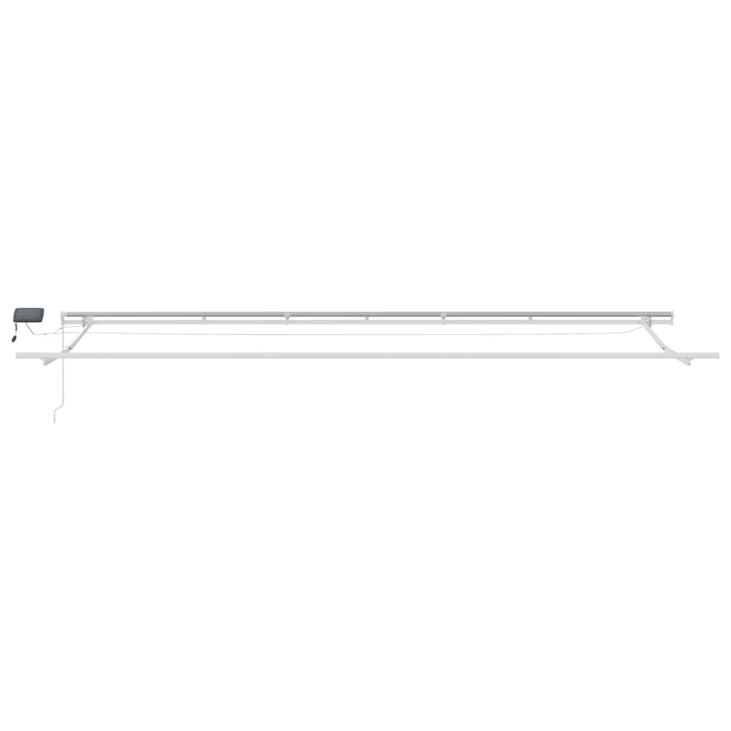Tenda Retrattile Manuale con LED Verde e Giallo 600x300 cm - Image 6