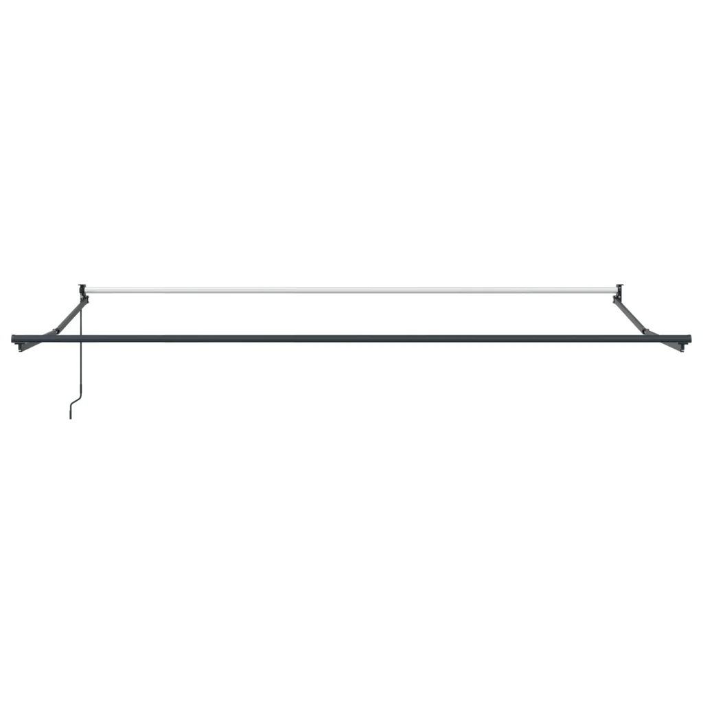 Tenda Retrattile Manuale Strisce Rosse e Bianche 450x300 cm - Image 7