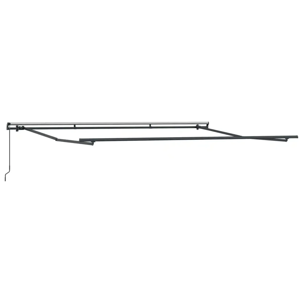 Tenda retrattile Verde e Bianco 500 × 300 cm 3331463 - Image 5