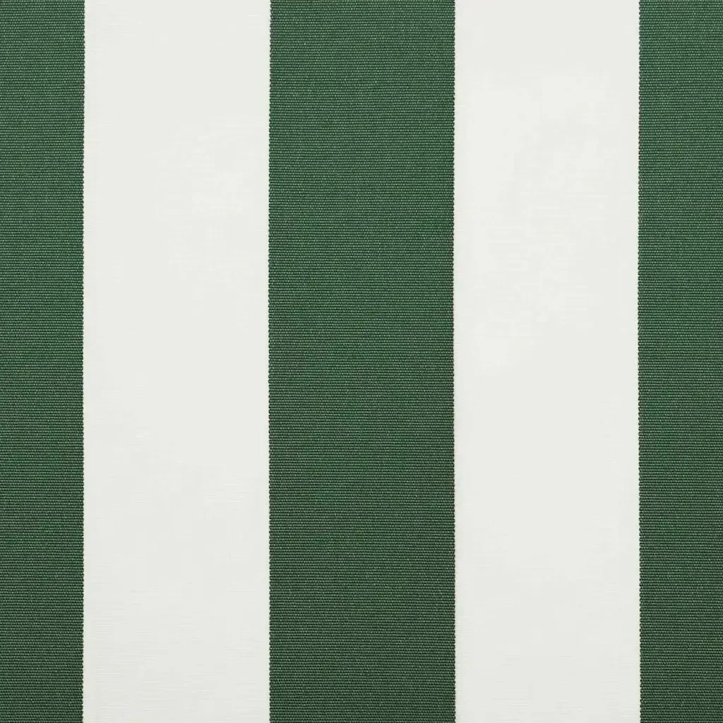 Tenda retrattile Verde e Bianco 500 × 300 cm 3331459 - Image 10