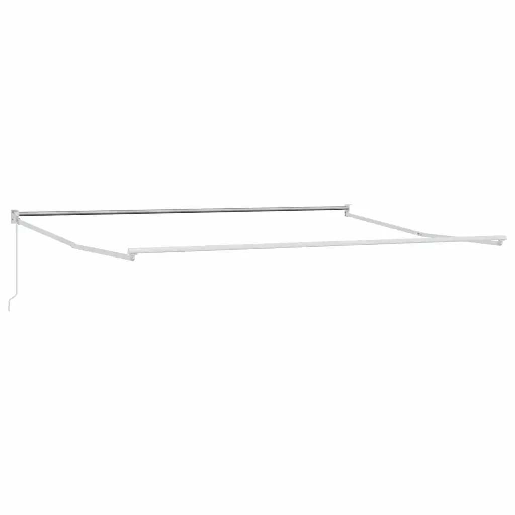 Tenda retrattile Verde e Bianco 500 × 300 cm 3331467 - Image 5