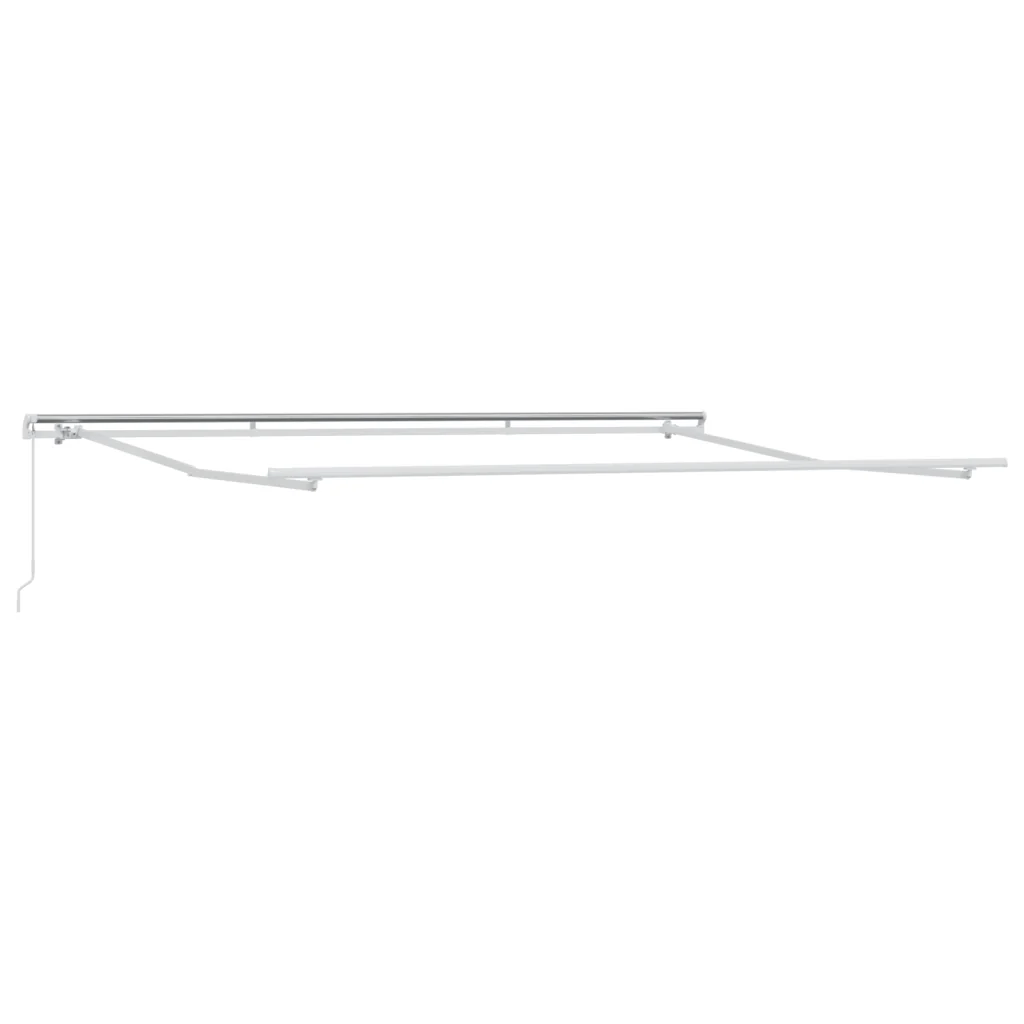 Tenda Retrattile Manuale  Verde e Gialla 450x300 cm - Image 4