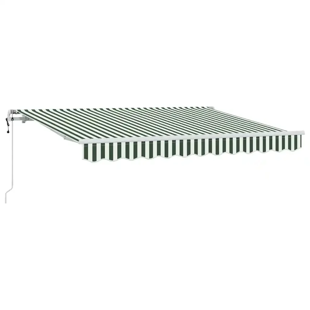 Tenda Retrattile Verde 300 x 200 cm Tessuto 3329617 - Image 2