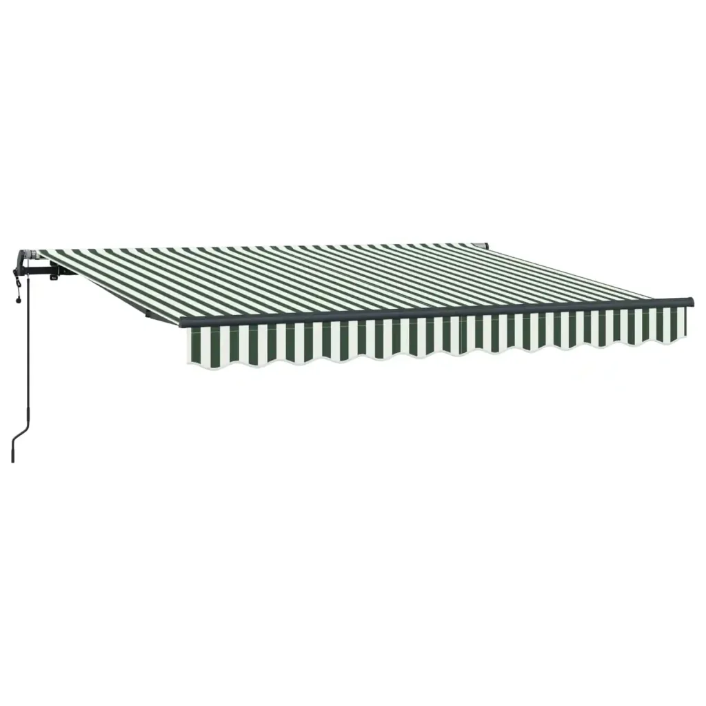 Tenda Retrattile Verde 300 x 200 cm Tessuto 3329618 - Image 2