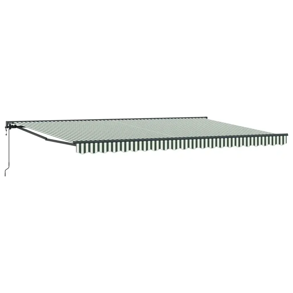 Struttura della tenda Verde e Bianco 500 × 300 cm 3331476 - Image 2