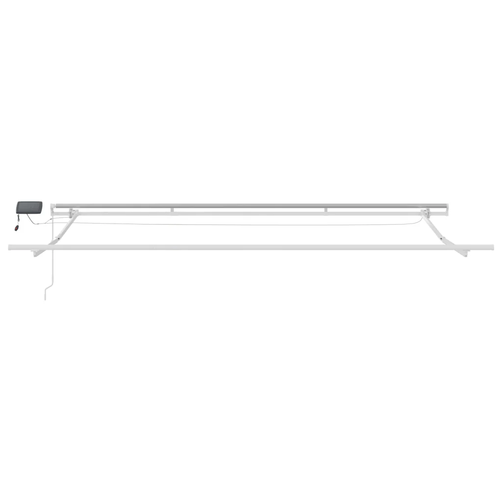 Tendone Manuale Retrattile con LED Verde e Bianco 500x300 cm - Image 6