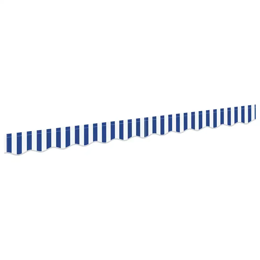 Sostituzione della mantovana per tenda Blu e Bianco 2,5 m 42000666 - Image 2