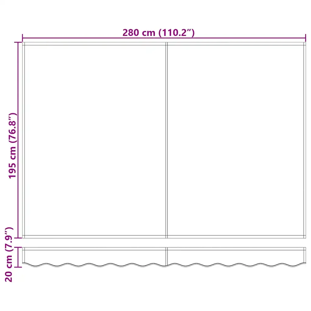 Telo di ricambio per tenda da sole Grigio chiaro 3 x 2 m 42000583 - Image 9