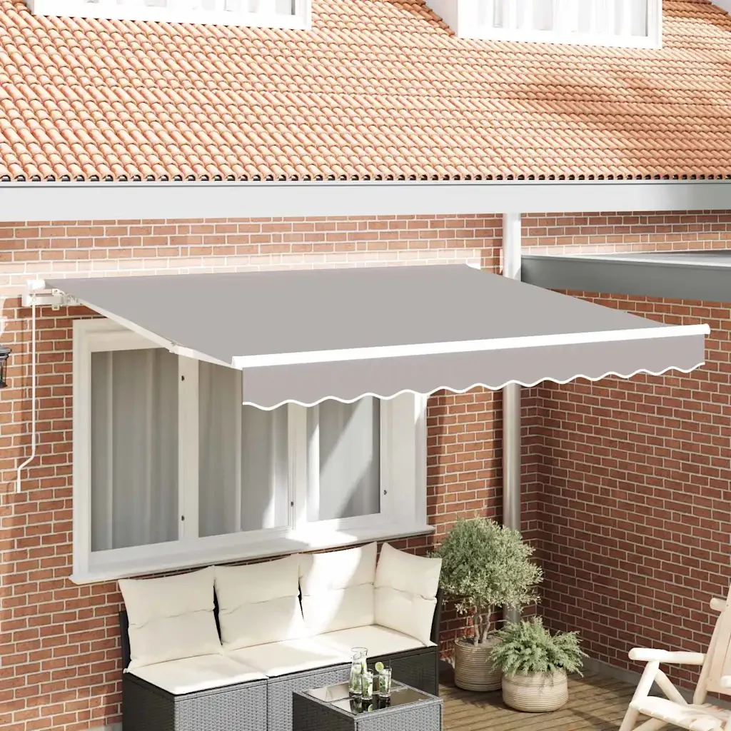 Telo di ricambio per tenda da sole Grigio chiaro 2,5 x 2 m 42000582
