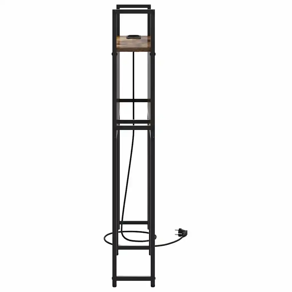 Testiera con Stazione di Carica e Storage Rovere fumo 859777 - Image 6