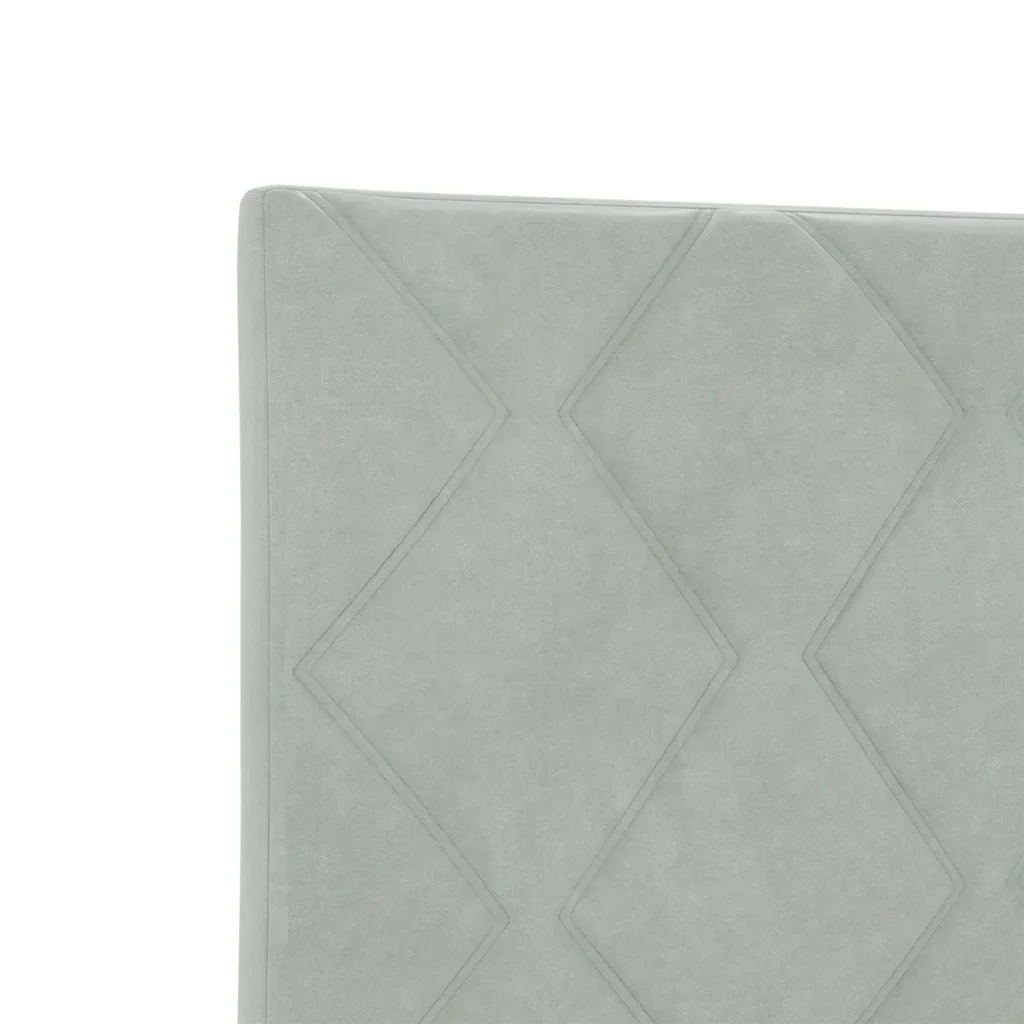 Testiera LED Grigio chiaro 180 cm Velluto 3338547 - Image 8