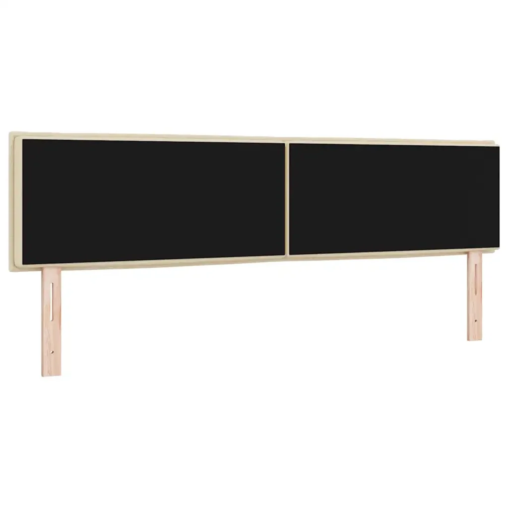 Testiera LED con strisce LED con testiera Crema 180 cm Tessuto 3338004 - Image 7