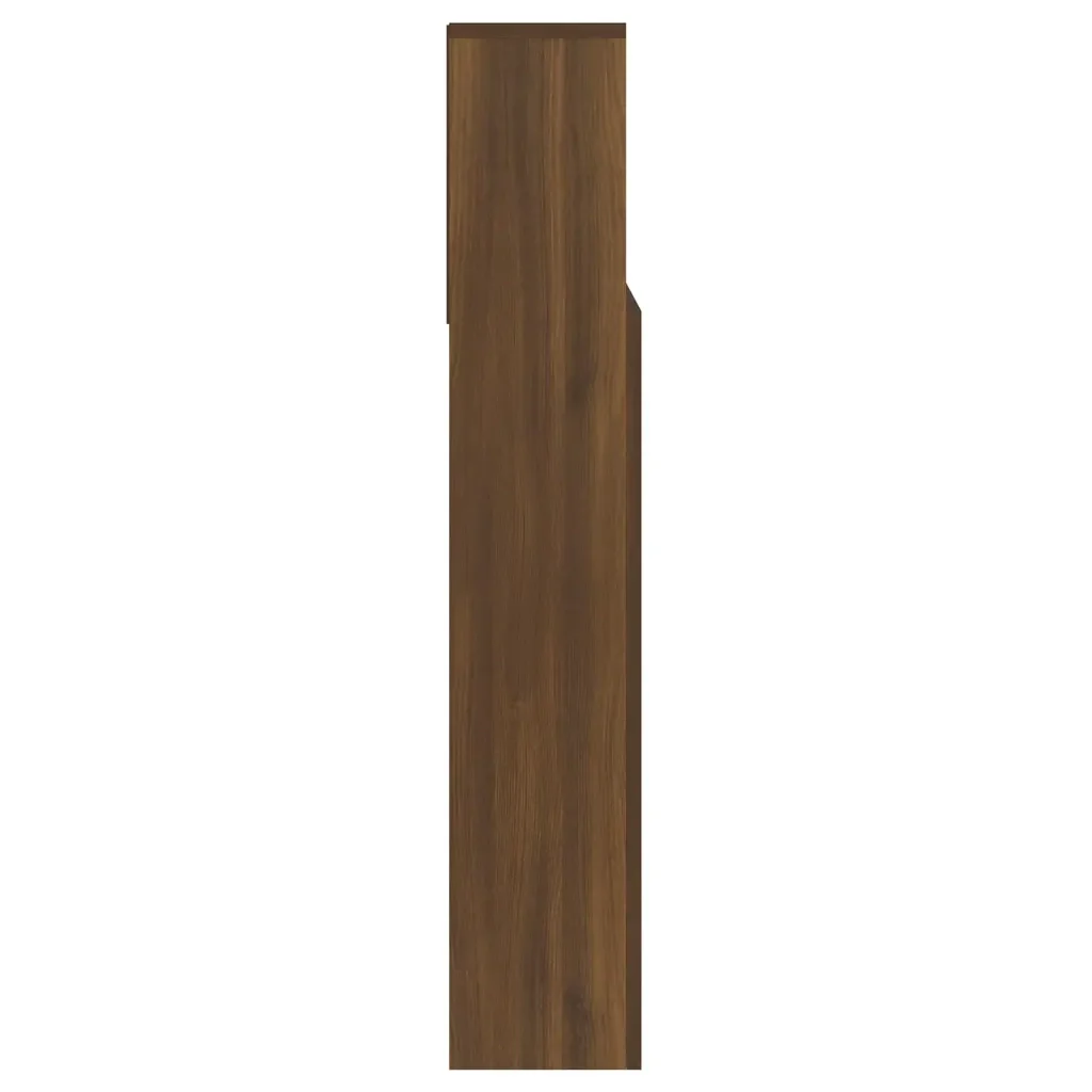 Testiera con Scomparti Rovere Marrone 140x19x103,5 cm 817251 - Image 6