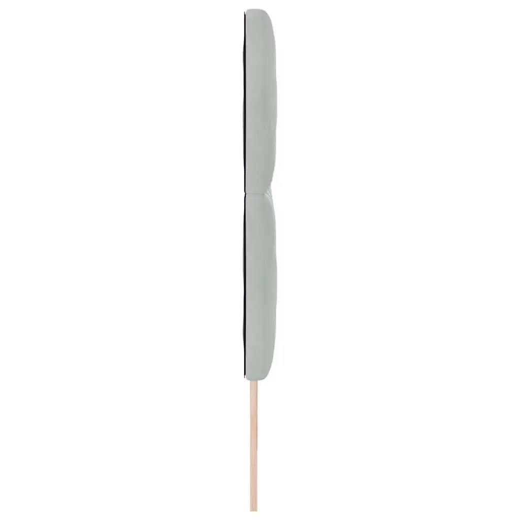 Testiera Grigio chiaro 180 cm Velluto 3337945 - Image 5