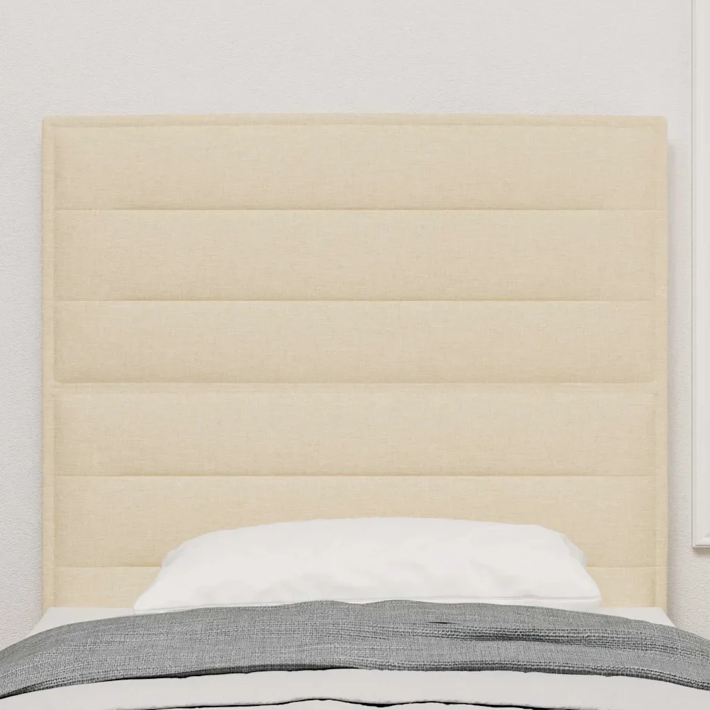 Testiera Crema 90 cm Tessuto 3337675 - Image 3
