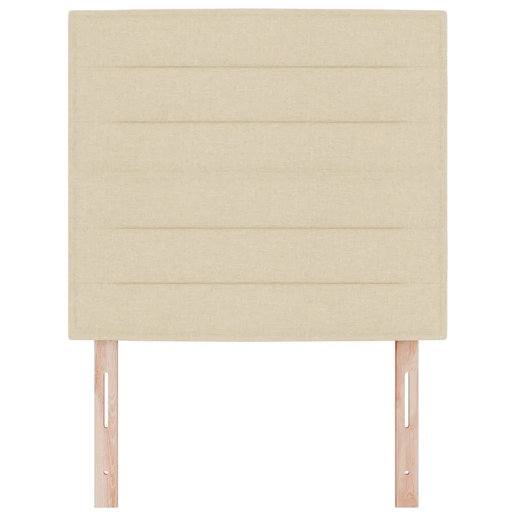 Testiera Crema 100 cm Tessuto 3337682 - Image 4