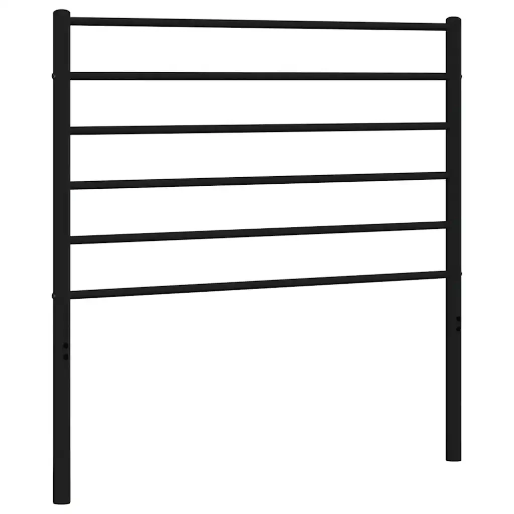 Testiera di Ricambio in Metallo Nero 100 cm 352348 - Image 2