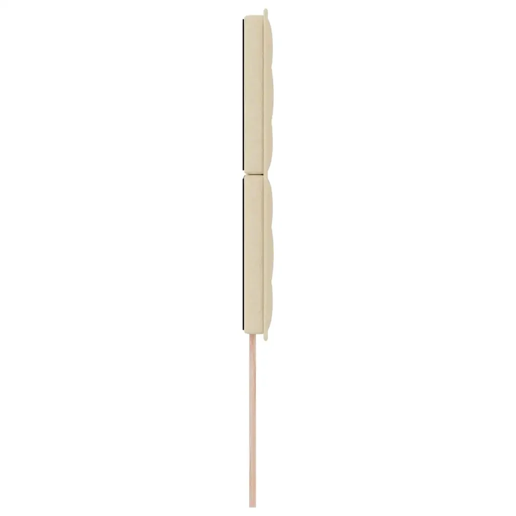 Testiera LED con strisce LED con testiera Crema 100 cm Tessuto 3338284 - Image 6