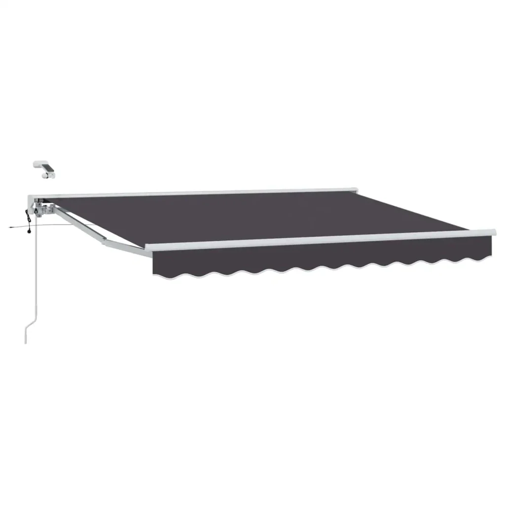 Tettuccio Elettrico Retrattile Antracite e Bianco 3 x 2 m - Image 2