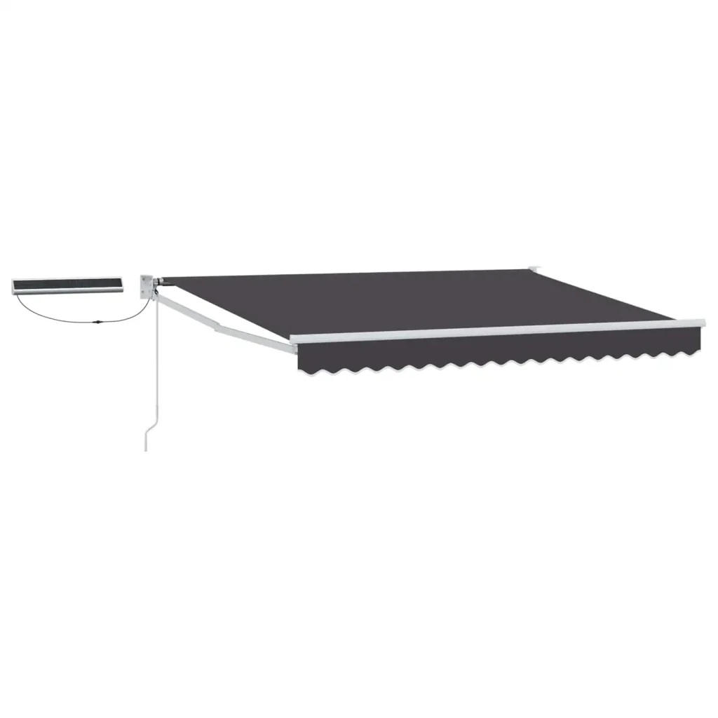 Tettuccio Elettrico Retrattile Antracite e Bianco 3 x 2 m - Image 2