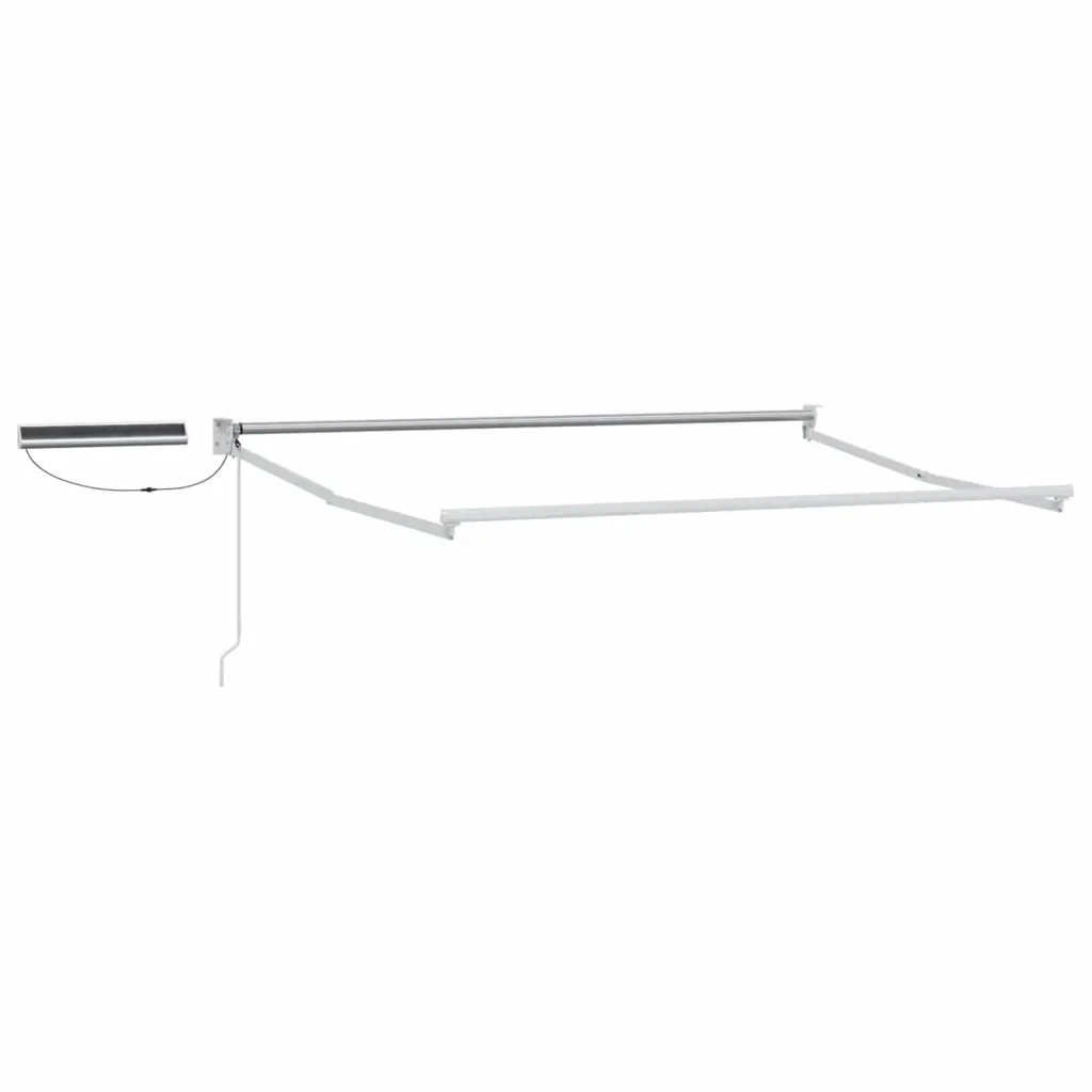 Tettuccio Elettrico Retrattile Antracite e Bianco 3 x 2 m - Image 3