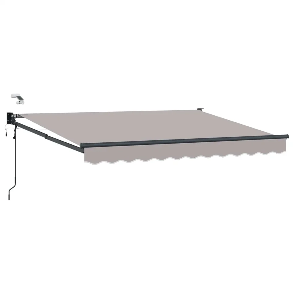 Tettuccio Elettrico Retrattile Grigio chiaro 3 x 2 m 3419717 - Image 2