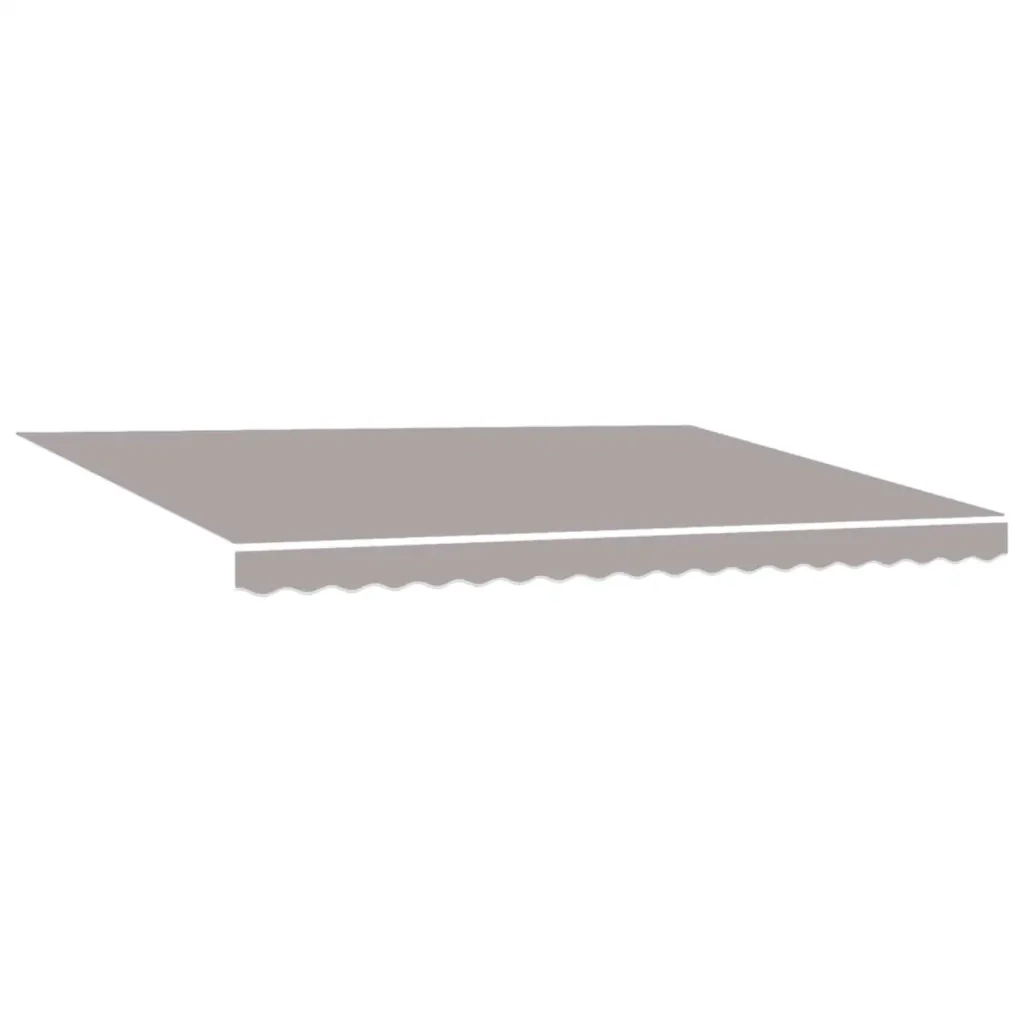 Tenda retrattile Grigio Chiaro 4 x 2 m Poliestere e Metallo 3419014 - Image 4