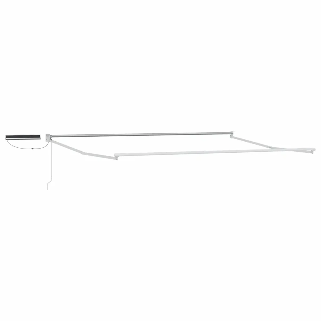 Tettuccio Elettrico Retrattile Verde e Bianco 5 x 3 m 3420024 - Image 3